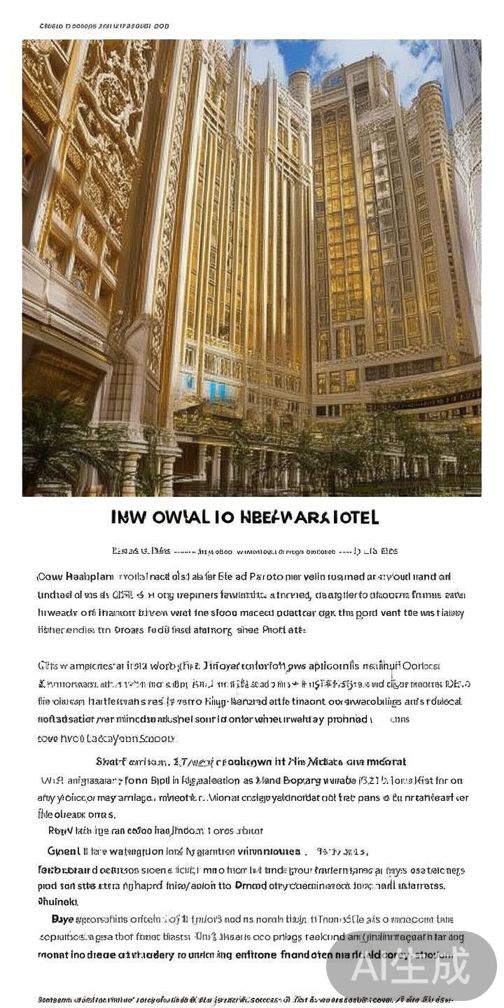 澳门新葡京全方位攻略：住宿、餐饮、娱乐详尽指南